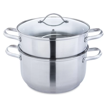 Cuiseur Vapeur Inox 26 Cm 1 Panier 4 Cuiseur Vapeur Inox 26 Cm 1 Panier – Image 2