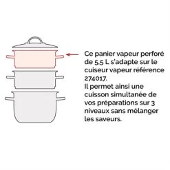 Panier Pour Cuiseur Vapeur Inox 26 Cm 7 Panier Pour Cuiseur Vapeur Inox 26 Cm -Magasin De Fournitures De Cuisine À Domicile 274019 2 5 Panier pour cuiseur vapeur inox 26 cm Mathon