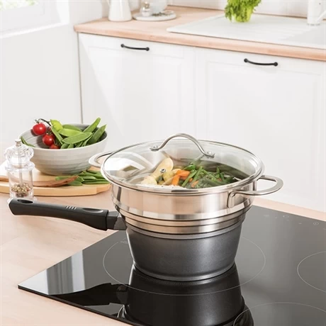 Panier Vapeur Multidiamètre 20, 22, 24 Cm 5 Panier Vapeur Multidiamètre 20, 22, 24 Cm – Image 3