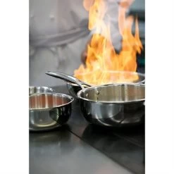 Casserole Inox Castel'Pro 16 Cm -Magasin De Fournitures De Cuisine À Domicile 274060 4 2 Casserole inox Castel Pro 16 cm Cristel