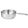 Casserole Inox Castel'Pro 18 Cm -Magasin De Fournitures De Cuisine À Domicile 274061 0 3 Casserole inox Castel Pro 18 cm Cristel