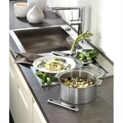 Faitout Inox Strate 24 Cm 5,1 L -Magasin De Fournitures De Cuisine À Domicile 27636 3 2 Faitout inox Strate 24 cm 5 1 L Cristel