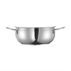 Magasin De Fournitures De Cuisine À Domicile 15 Faitout Inox Avec Couvercle Premium 24 Cm 5 L