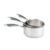 Set 3 Casseroles Inox Excell'Inox 16, 18 Et 20 Cm -Magasin De Fournitures De Cuisine À Domicile 279026 0 3 Set 3 casseroles inox Excell Inox 16 18 et 20 cm Mathon