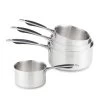 Lot De 4 Casseroles Excell'inox 14, 16, 18, 20 Cm
