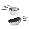 Batterie De Cuisine Excell'inox 3 Poêles Inox Revêtu Et 3 Casseroles Inox -Magasin De Fournitures De Cuisine À Domicile 279118 0 3 Batterie de cuisine Excell inox 3 poeles inox revetu et 3 casseroles inox Mathon