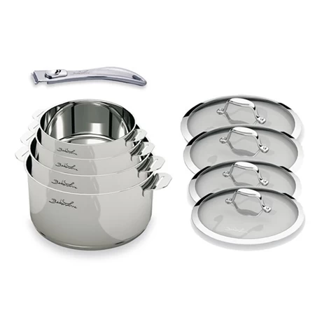BEKA Lot De 4 Casseroles Evolution Et Un Manche + 4 Couvercles 14 à 20 Cm 3 BEKA Lot De 4 Casseroles Evolution Et Un Manche + 4 Couvercles 14 à 20 Cm