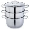 Cuiseur Vapeur Inox 26 Cm 2 Paniers -Magasin De Fournitures De Cuisine À Domicile 279165 0 4 Cuiseur vapeur inox 26 cm 2 paniers Mathon