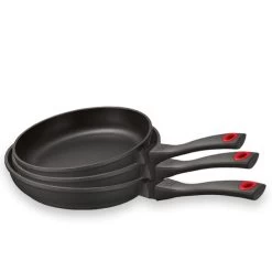 BEKA Lot De 3 Poêles 20, 24, 28 Cm Energy