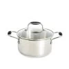 Faitout Excell’Inox 20 Cm Et Couvercle En Verre -Magasin De Fournitures De Cuisine À Domicile 279195 0 3 Faitout Excell Inox 20 cm et couvercle en verre Mathon