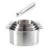 Batterie De Cuisine Casseroles Strate Manche Amovible 14, 16, 18 Et 20 Cm Et 1 Manche 2 Batterie De Cuisine Casseroles Strate Manche Amovible 14, 16, 18 Et 20 Cm Et 1 Manche -Magasin De Fournitures De Cuisine À Domicile 279217 0 1 Batterie de cuisine casseroles Strate manche amovible 14 16 18 et 20 cm et 1 manche Cristel