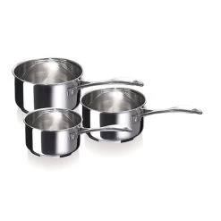 BEKA Set De 3 Casseroles Chef 16, 18 Et 20 Cm