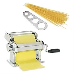 Lot Machine à Pâtes + Doseur à Spaghettis En Inox