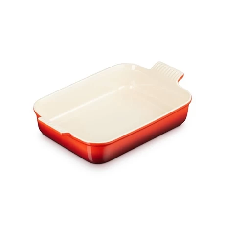 Le Creuset Plat Rectangulaire En Céramique émaillée 32 Cm Cerise 3 Le Creuset Plat Rectangulaire En Céramique émaillée 32 Cm Cerise