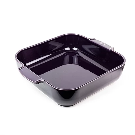 Peugeot Plat à Four Carré En Céramique Appolia Aubergine 36 Cm 3 Peugeot Plat à Four Carré En Céramique Appolia Aubergine 36 Cm