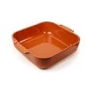 Peugeot Plat Carré Céramique Terracotta 28 Cm -Magasin De Fournitures De Cuisine À Domicile 301325 0 2 Plat carre ceramique terracotta 28 cm Peugeot