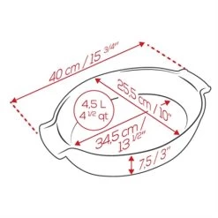 Peugeot Plat à Four Ovale Appolia 40 Cm Rouge -Magasin De Fournitures De Cuisine À Domicile 301334 1 1 Plat a four ovale Appolia 40 cm rouge Peugeot