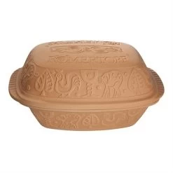 Cocotte Ovale En Terre Cuite 39 Cm 6 Personnes