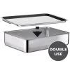 Plat à Four Inox Extra Profond Avec Couvercle Duplex -Magasin De Fournitures De Cuisine À Domicile 371003 0 1 Plat a four Inox extra profond avec couvercle Duplex Inoxriv