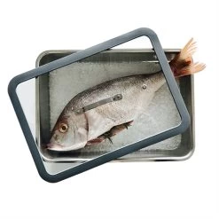 Plat à Four En Inox Avec Couvercle Transparent 36 X 25 Cm -Magasin De Fournitures De Cuisine À Domicile 37114 2 2 Plat a four en inox avec couvercle transparent 36 x 25 cm Inoxriv