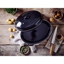 BEKA Lot Roaster Roasty'Cook 38 Cm + Grille -Magasin De Fournitures De Cuisine À Domicile 389006 2 1 Lot roaster Roasty Cook 38 cm grille Beka