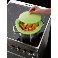 Lekue Cuit Vapeur Pliable En Silicone 24 Cm - 2,5 L -Magasin De Fournitures De Cuisine À Domicile 511019 2 1 Cuit vapeur pliable en silicone 24 cm 2 5 L Lekue