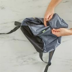 Sac à Dos Pliable Ultra-léger 14 L Gris -Magasin De Fournitures De Cuisine À Domicile 604123 2 2 Sac a dos pliable ultra leger 14 L gris Mathon