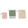 3 Sacs Zéro Déchet En Coton Bio -Magasin De Fournitures De Cuisine À Domicile 604151 0 1 3 sacs zero dechet en coton bio Pebbly