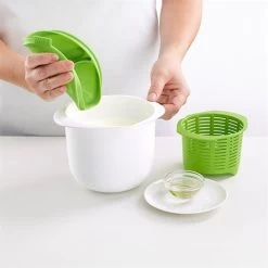 Lekue Kit Fromage Frais Maison -Magasin De Fournitures De Cuisine À Domicile 61367 2 1 Kit fromage frais maison Lekue