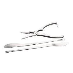 Ibili Pince à Fruit De Mer + 2 Curettes
