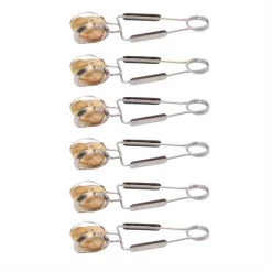 Lot De 6 Pinces à Escargot Inox -Magasin De Fournitures De Cuisine À Domicile 67971 1 2 Lot de 6 pinces a escargot inox Roger Orfevre