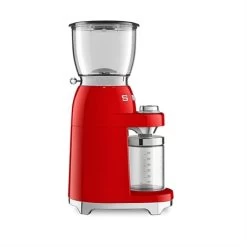 Smeg Broyeur à Café Rouge 150 W CGF01RDEU -Magasin De Fournitures De Cuisine À Domicile 700012 2 1 Broyeur a cafe rouge 150 W CGF01RDEU Smeg