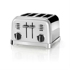 Cuisinart Toaster 4 Tranches Gris Perle CPT180SE