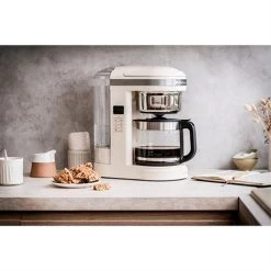 KitchenAid Machine à Café électrique Crème 1,7 L 1100 W 5KCM1209EAC -Magasin De Fournitures De Cuisine À Domicile 700031 4 1 Machine a cafe electrique creme 1 7 L 1100 W 5KCM1209EAC Kitchenaid
