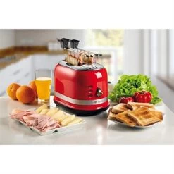 Ariete Toaster Moderna 2 Fentes 815 W 149 Rouge -Magasin De Fournitures De Cuisine À Domicile 700047 3 2 Toaster moderna 2 fentes 815 W 149 Rouge Ariete