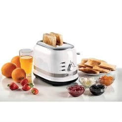 Ariete Toaster Moderna 2 Fentes 815 W 149 Blanc -Magasin De Fournitures De Cuisine À Domicile 700048 4 1 Toaster moderna 2 fentes 815 W 149 Blanc Ariete