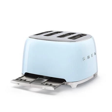 Smeg Toaster 4 Fentes 2000 W TSF03PBEU Bleu Azur 4 Smeg Toaster 4 Fentes 2000 W TSF03PBEU Bleu Azur – Image 2