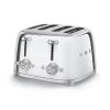 Smeg Toaster 4 Fentes 2000 W TSF03SSEU Chromé -Magasin De Fournitures De Cuisine À Domicile 700063 0 1 Toaster 4 fentes 2000 W TSF03SSEU chrome Smeg