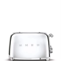 Smeg Toaster 4 Fentes 2000 W TSF03SSEU Chromé -Magasin De Fournitures De Cuisine À Domicile 700063 2 1 Toaster 4 fentes 2000 W TSF03SSEU chrome Smeg