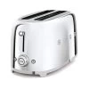 Smeg Grille Pain 4 Tranches 1500 W TSF02SSEU Chromé