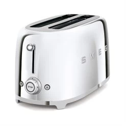 Smeg Grille Pain 4 Tranches 1500 W TSF02SSEU Chromé