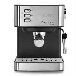 Machine à Expresso Automatique 2 En 1 Inox 20 Bar 850 W