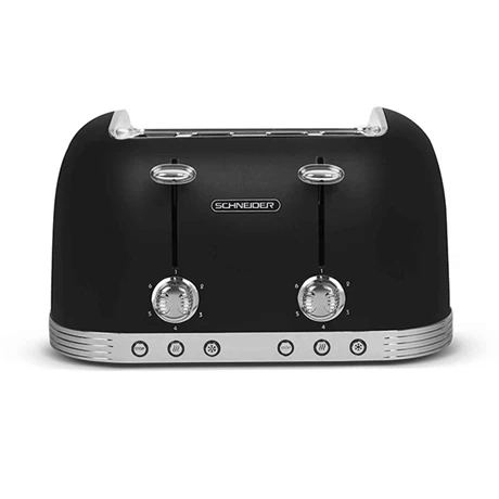 Schneider® Grille-pain 4 Fentes 1630 W SCT04B Noir 3 Schneider® Grille-pain 4 Fentes 1630 W SCT04B Noir