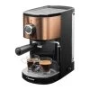 Bestron Machine à Café Expresso Avec Buse Vapeur 15 Bars 1250 1450 W Coloris Cuivre -Magasin De Fournitures De Cuisine À Domicile 700101 0 1 Machine a cafe expresso avec buse vapeur 15 bars 1250 1450 W coloris cuivre Bestron