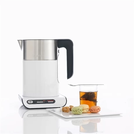 Bosch Bouilloire Styline 1,5 L Inox Blanche TWK8611P 4 Bosch Bouilloire Styline 1,5 L Inox Blanche TWK8611P – Image 2