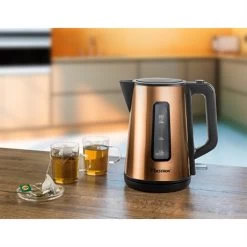 Bestron Bouilloire électrique Coloris Cuivre 1,7 L 1850 2200 W -Magasin De Fournitures De Cuisine À Domicile 702050 3 1 Bouilloire electrique coloris cuivre 1 7 L 1850 2200 W Bestron