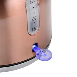 Bestron Bouilloire électrique Rétro Coloris Cuivre 1,7 L 1850 2200 W -Magasin De Fournitures De Cuisine À Domicile 702051 3 1 Bouilloire electrique retro coloris cuivre 1 7 L 1850 2200 W Bestron