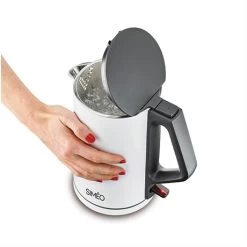 Bouilloire électrique Double Paroi 1,4 L 2000 W Blanche -Magasin De Fournitures De Cuisine À Domicile 702056 2 1 Bouilloire electrique double paroi 1 4 L 2000 W blanche Simeo
