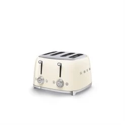 Smeg Toaster 4 Fentes Crème 2000 W TSF03CREU