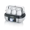 SEVERIN Cuiseur à Oeufs Inox Noir 2 SEVERIN Cuiseur à Oeufs Inox Noir -Magasin De Fournitures De Cuisine À Domicile 710003 0 1 Cuiseur a oeufs inox noir Severin